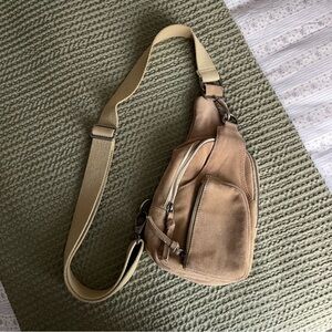 Free People | Hudson Sling Bag in Mineral